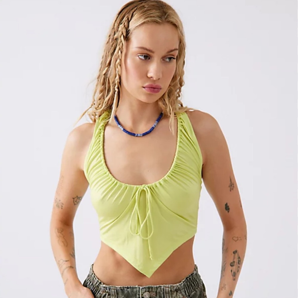 Urban Outfitters Y2K Scoop Neck Top